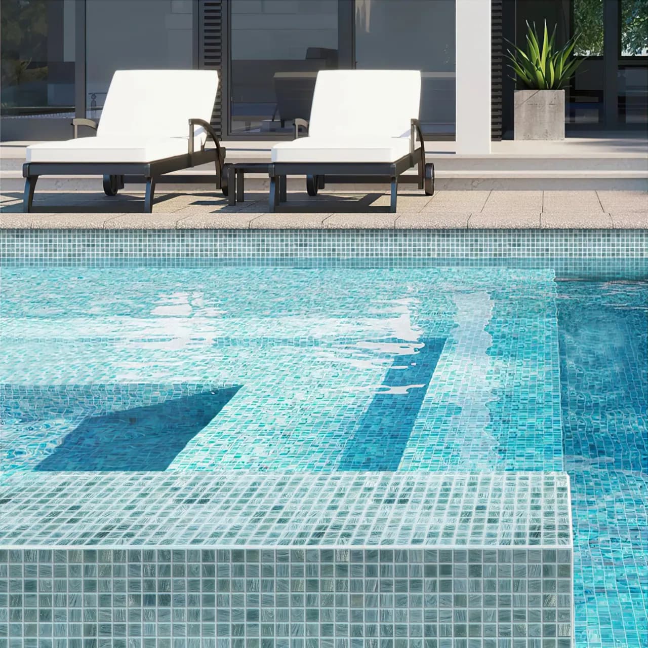 Indoor aquatic center with multiple zones